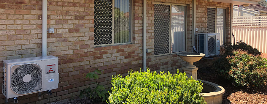 Residential Mitsubishi Air-conditioning units